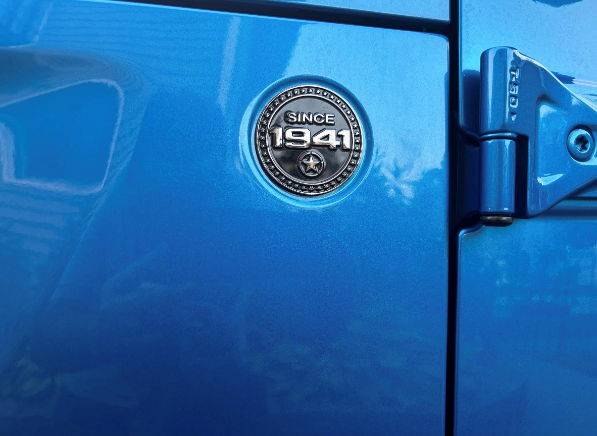 1941 Tribute Metal Badge – Fits JT Gladiator & JL/JK Wrangler – Limited Edition