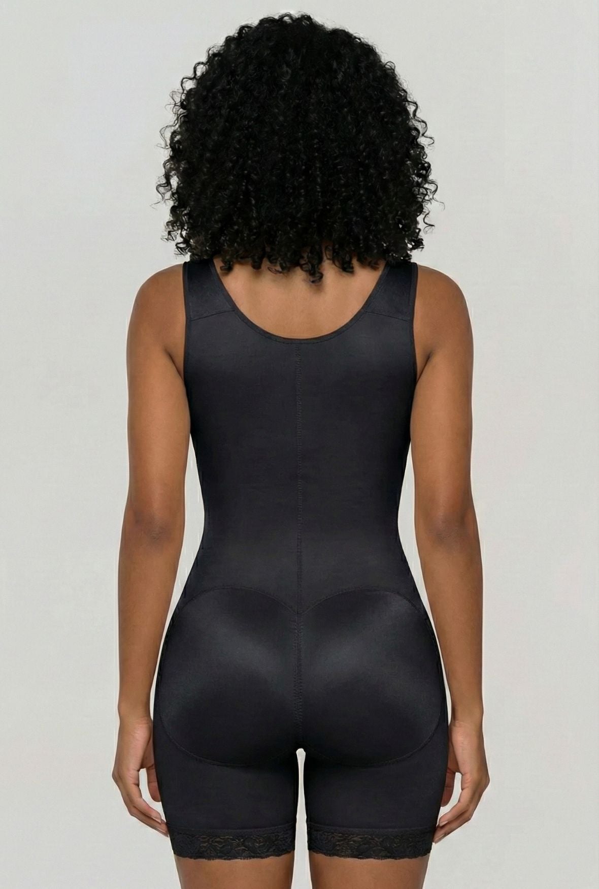 Full Body Suit Mid-Thigh w/zipper & Lace